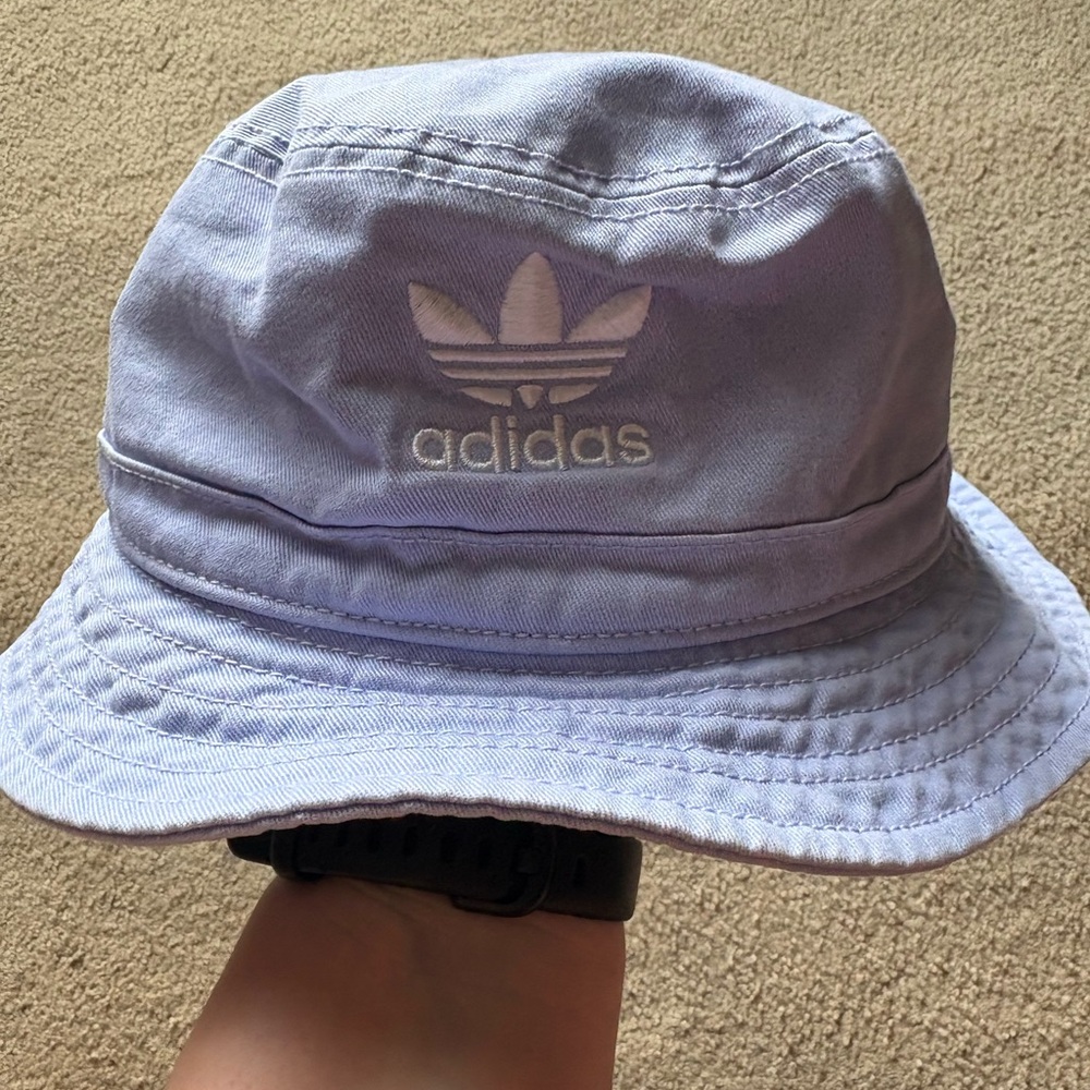 Adidas Pastel Purple Bucket Hat